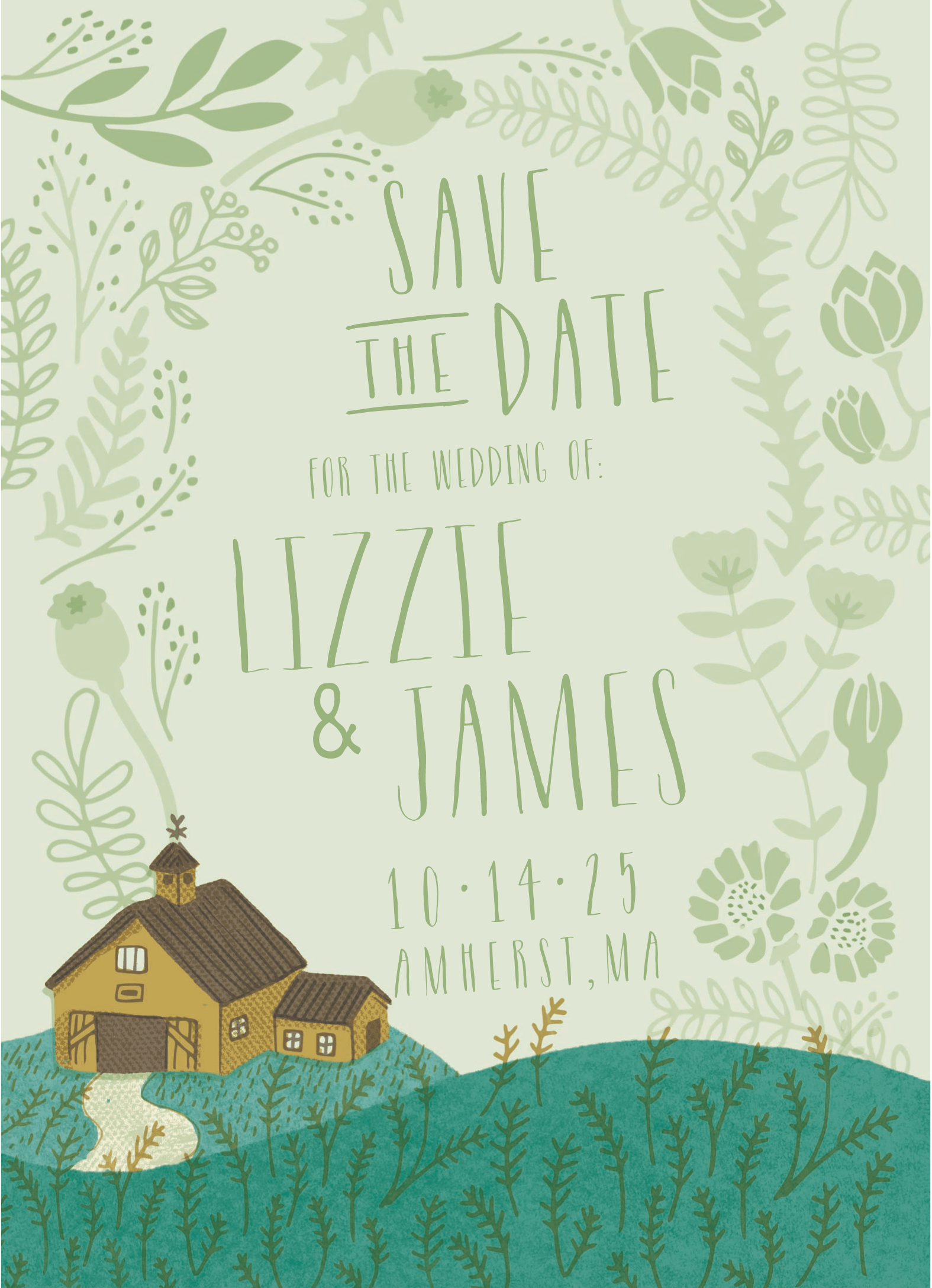 Fall Barn Save The Date