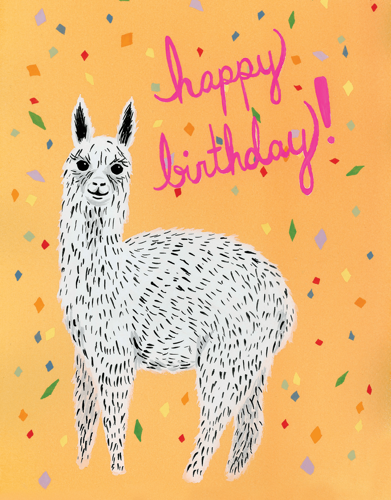 Birthday Alpaca