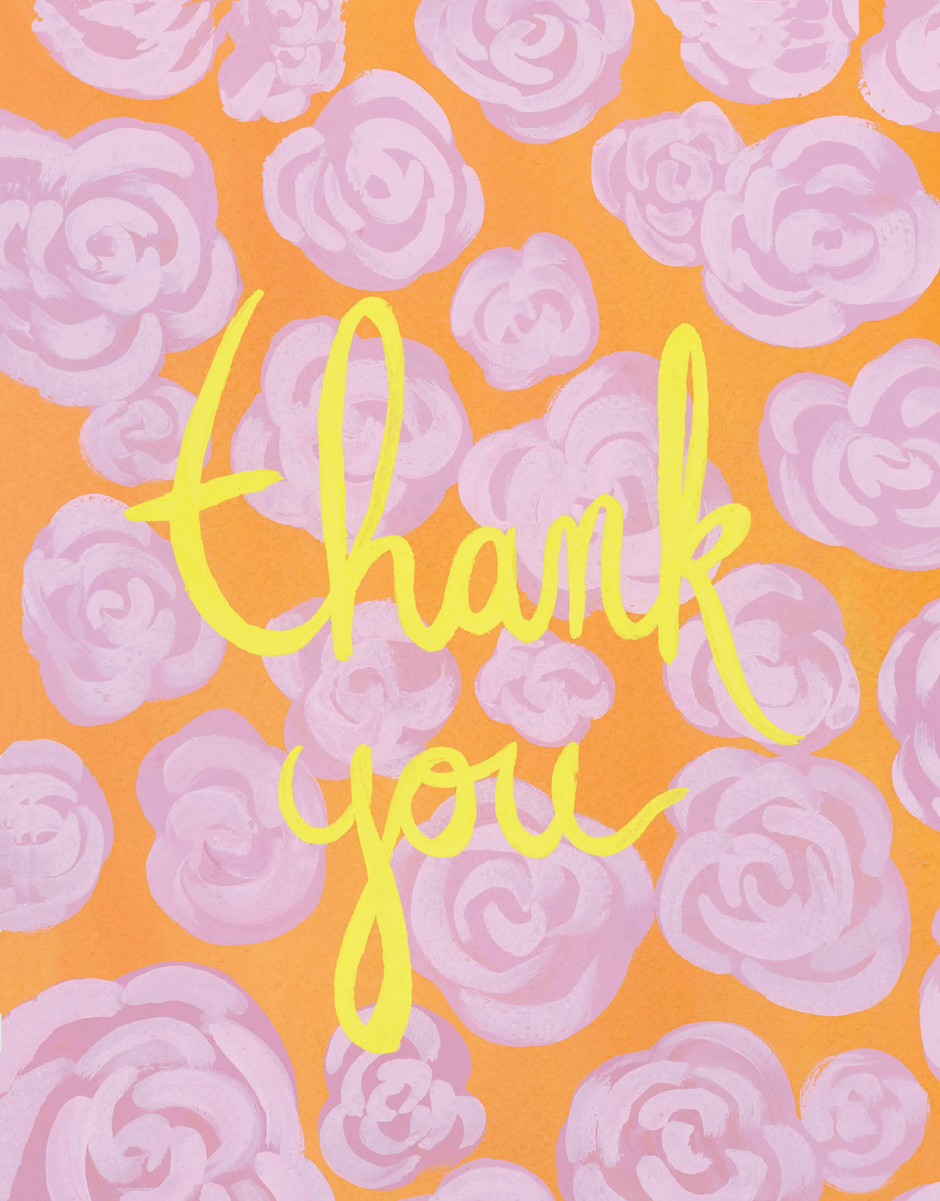 Bright Floral Thank You