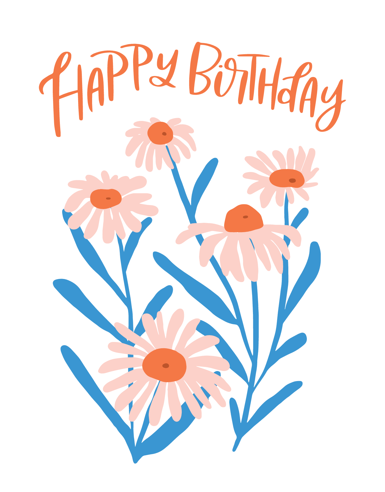 Bright Birthday Daisies