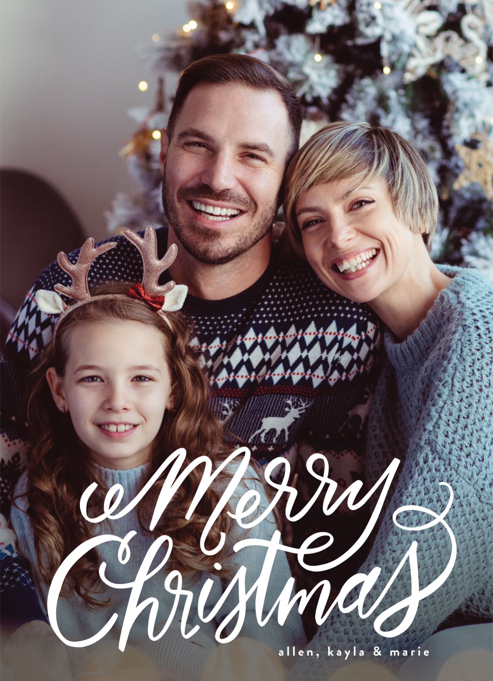 Christmas Flourish Wishes