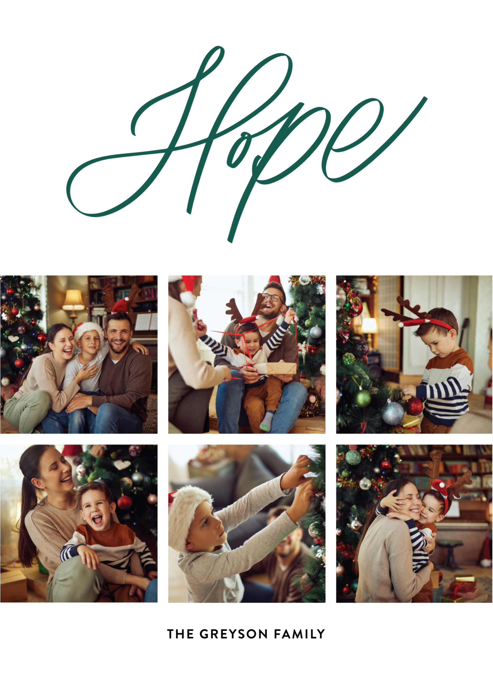 Hope Lettered White