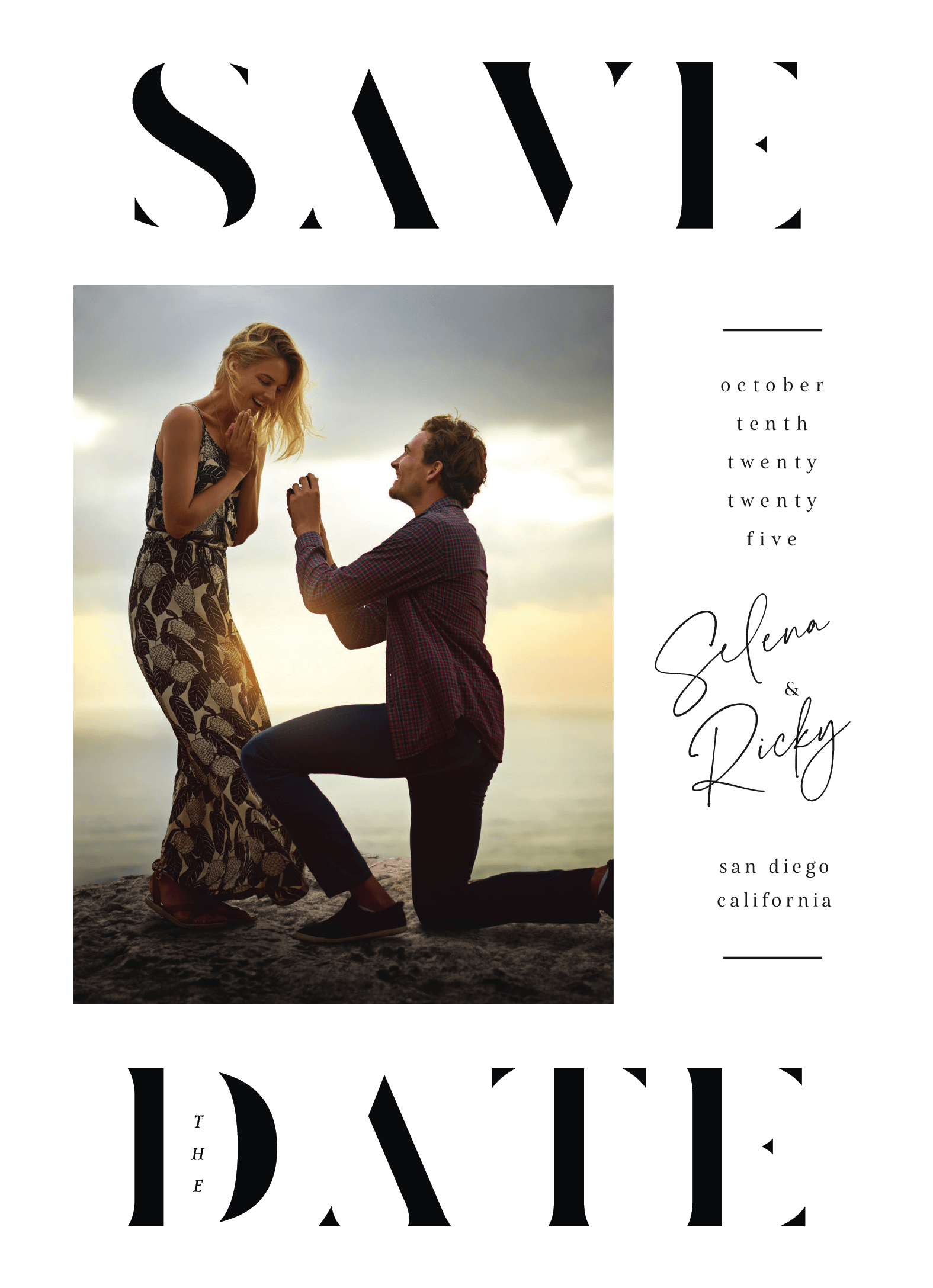 Adaline Save The Date
