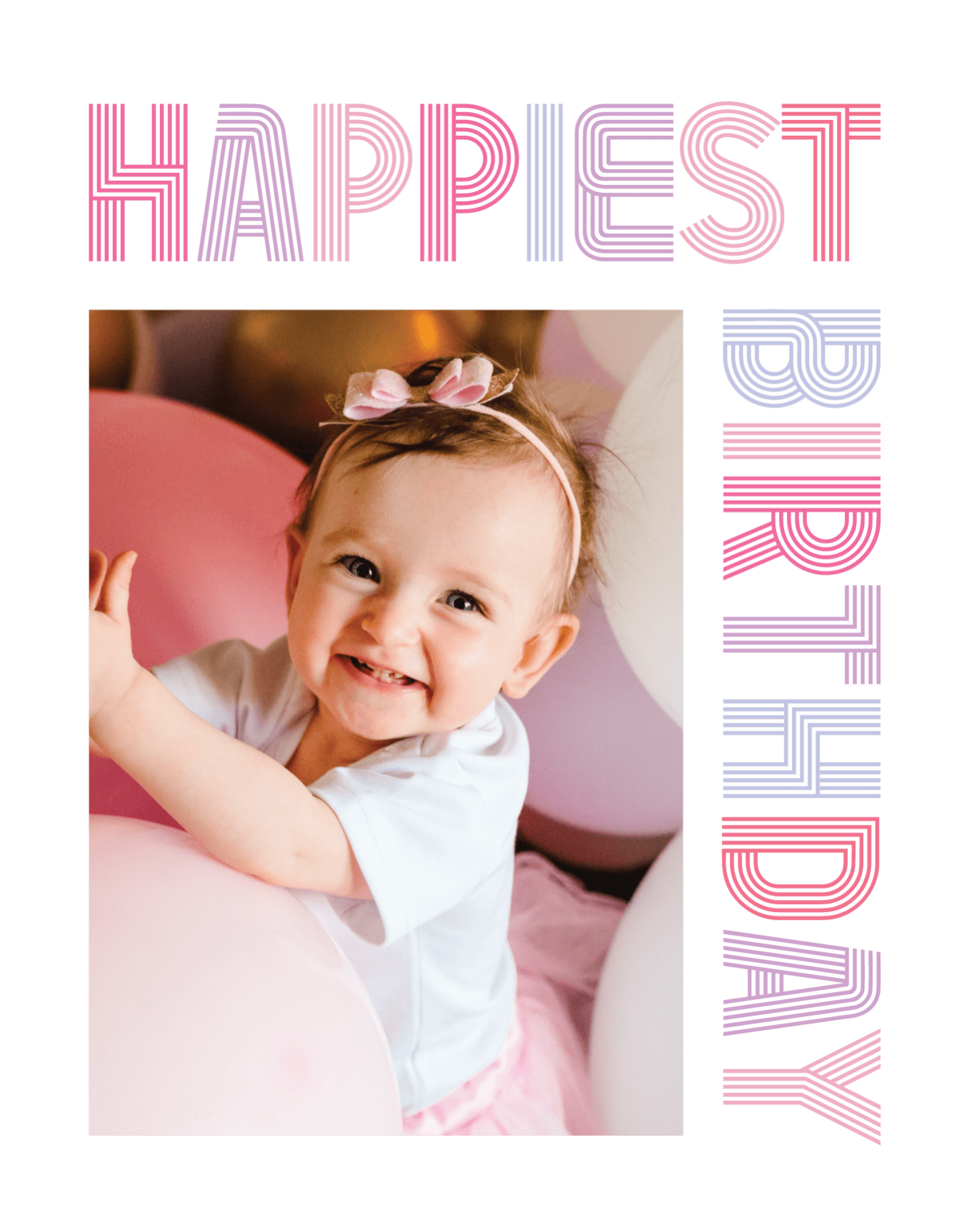 Happiest Birthday Pink