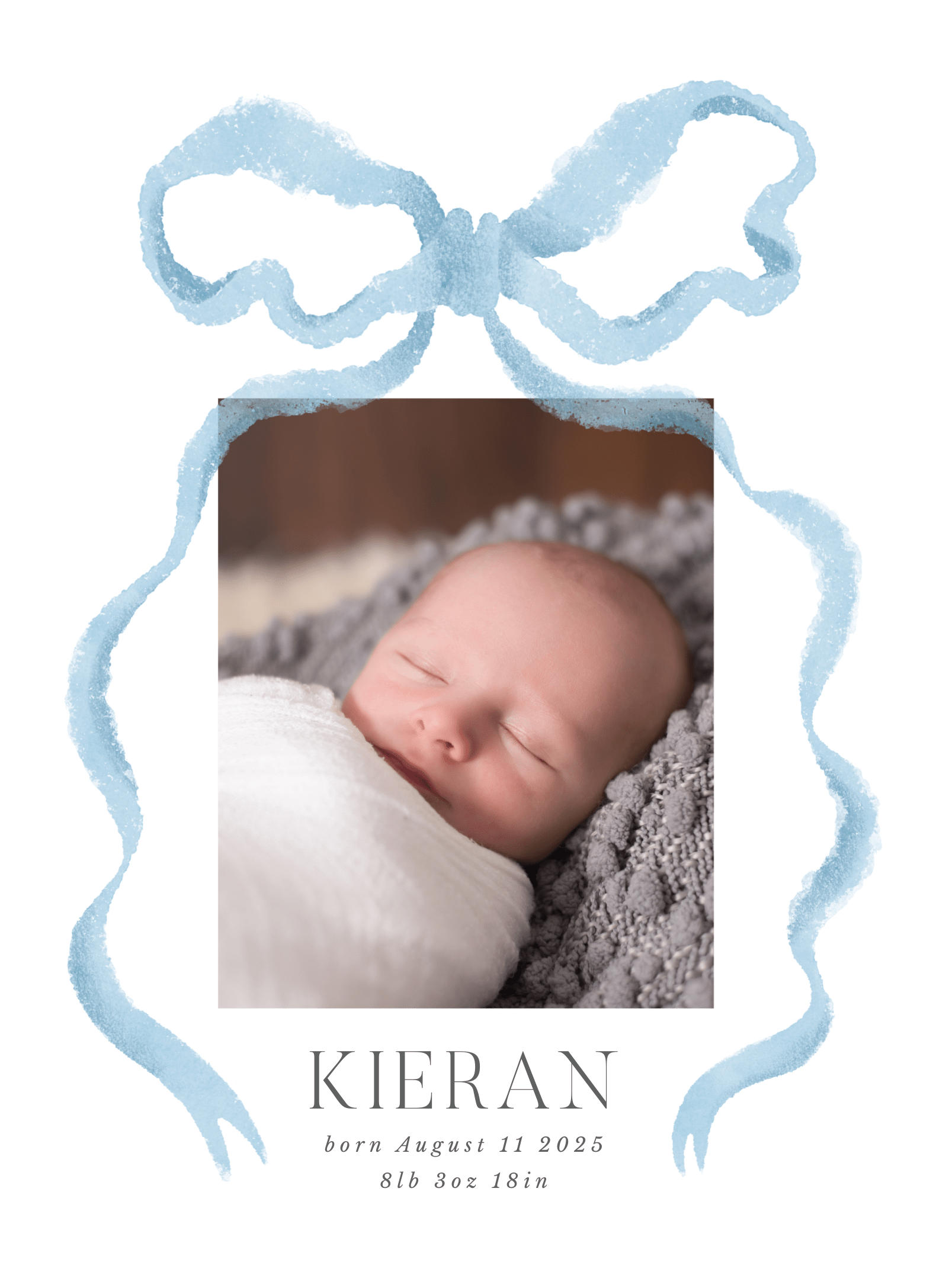 Blue Bow Announcement