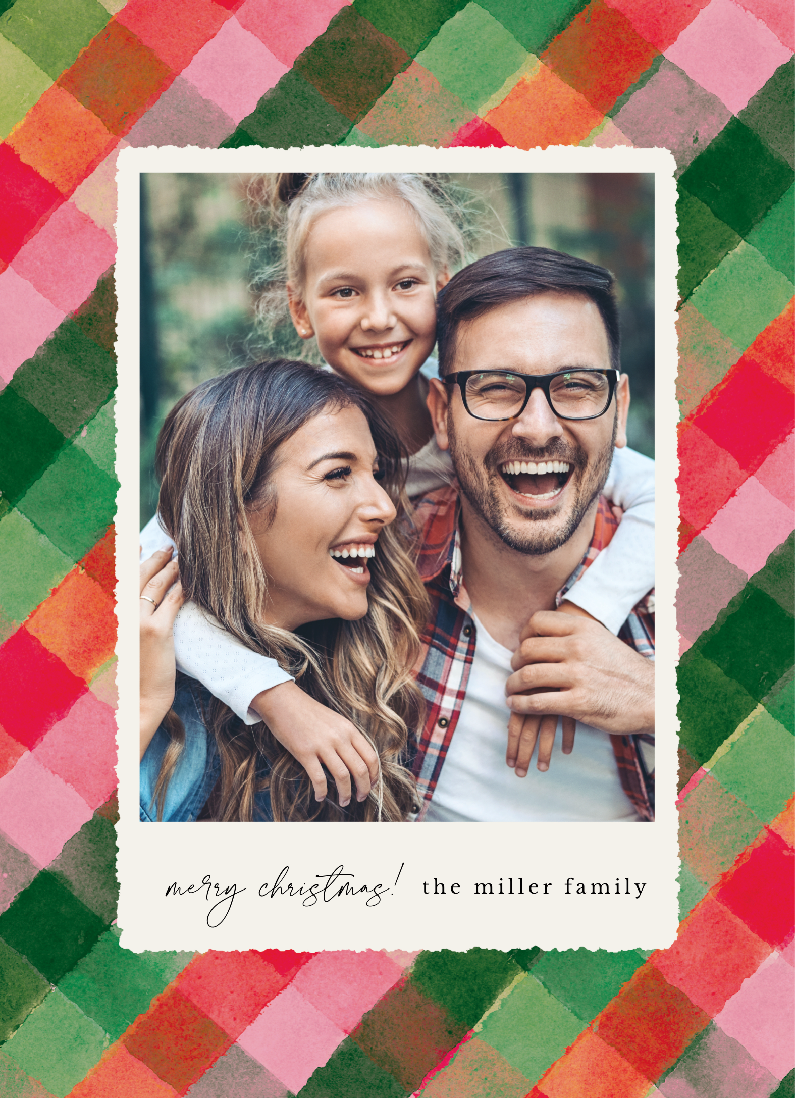 Festive Painted Frame