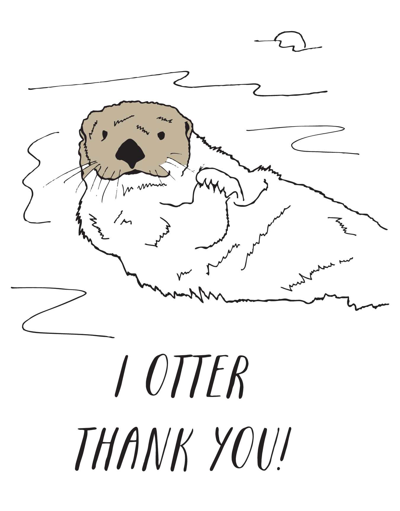 Otter Thank You