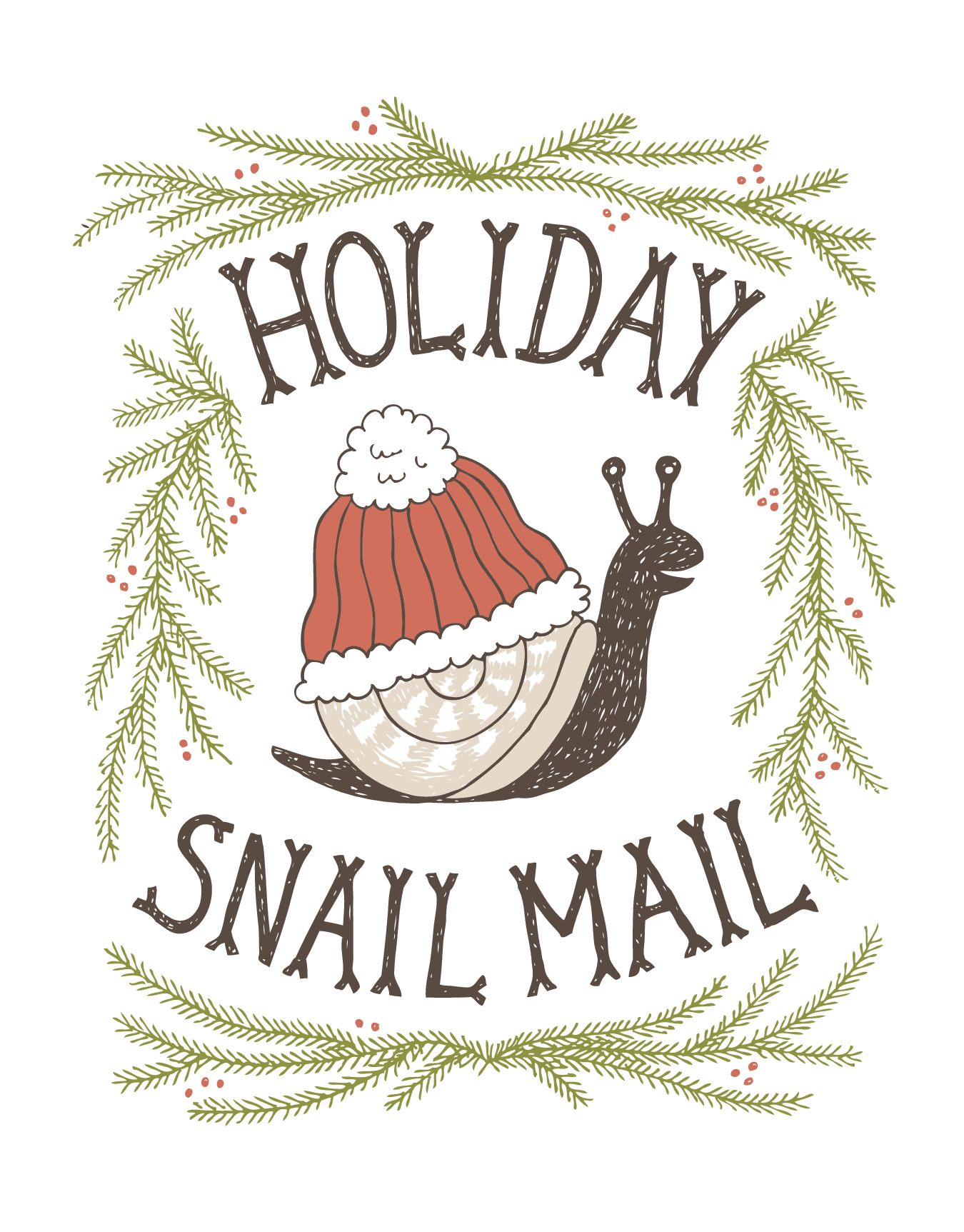 Holiday Snail