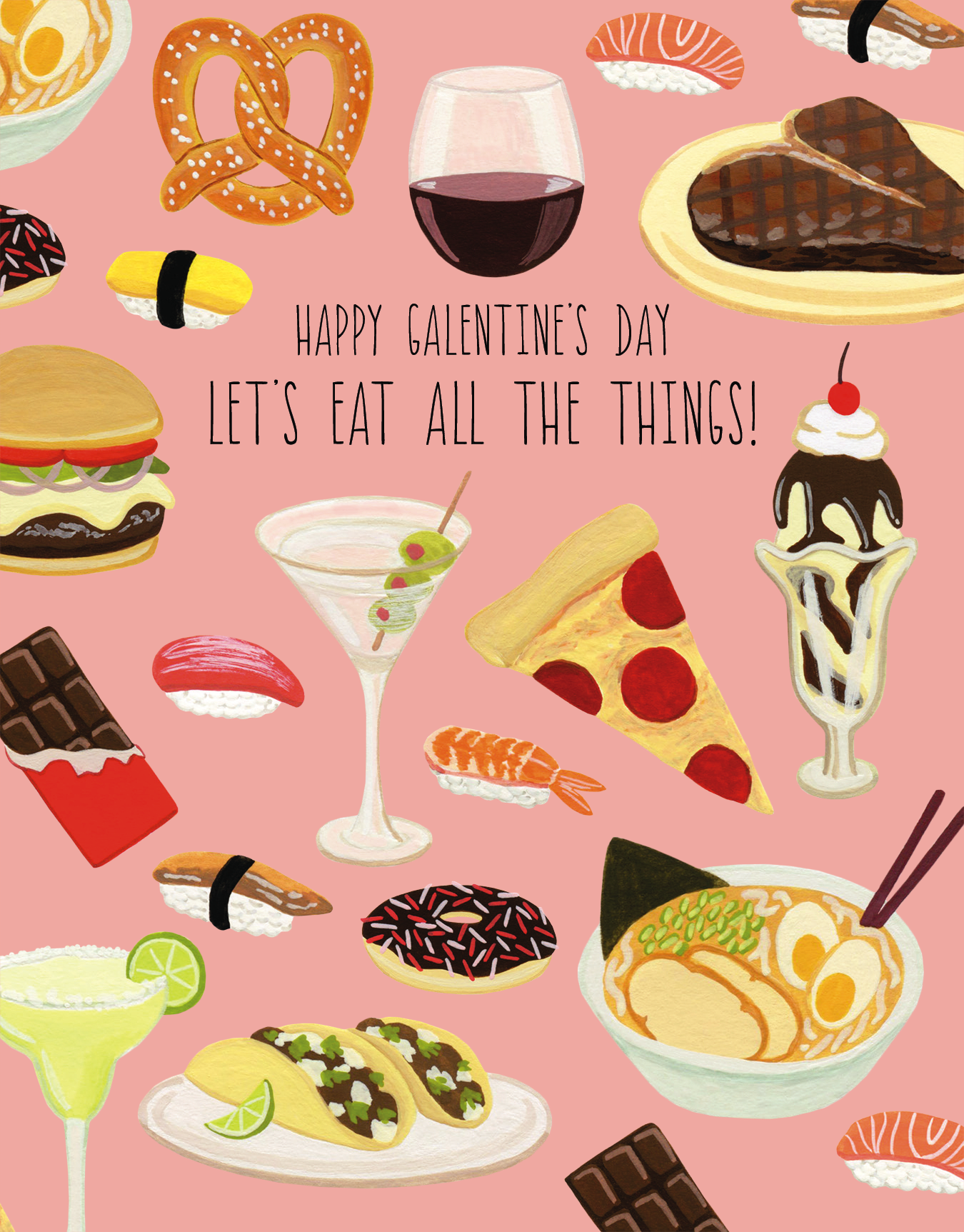 Galentine's Day Snacks
