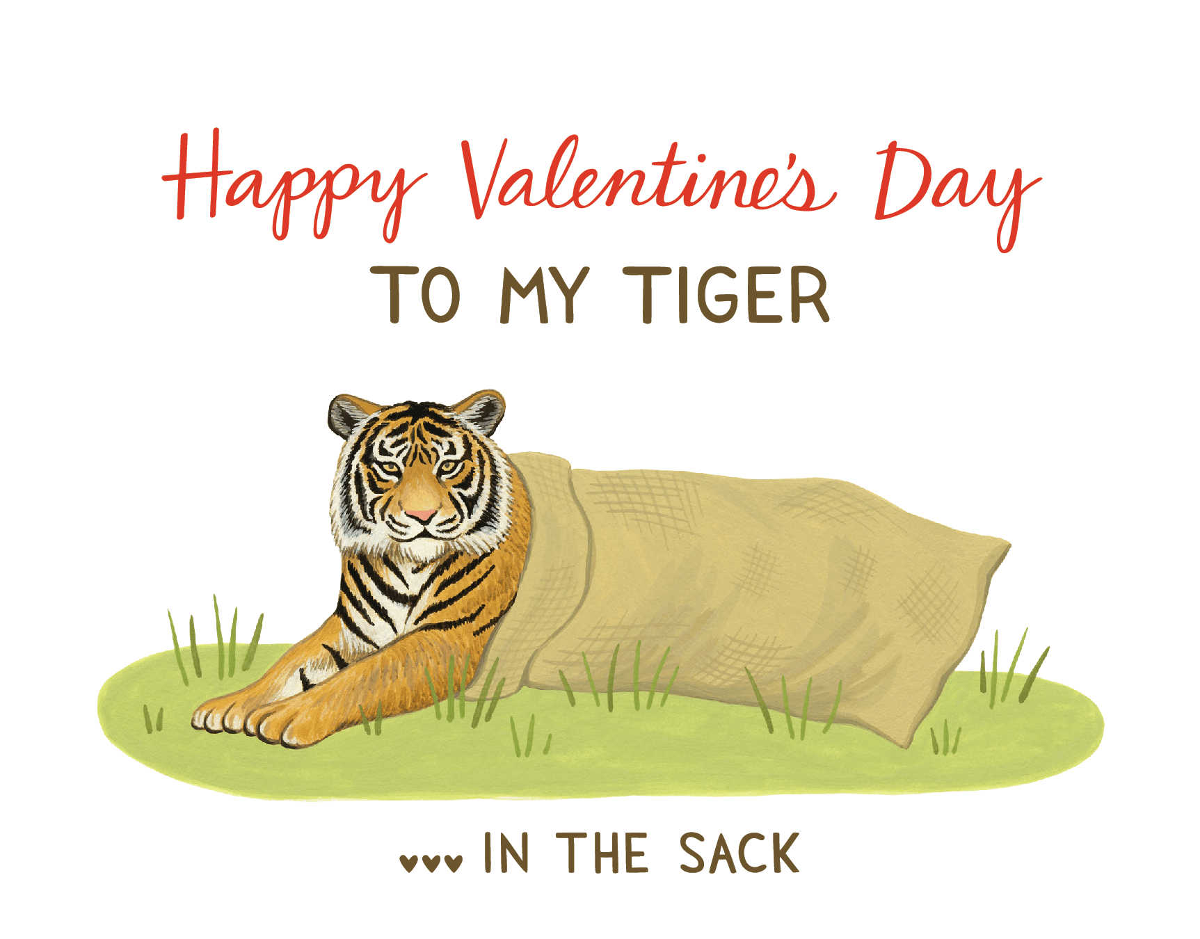 Tiger In The Sack