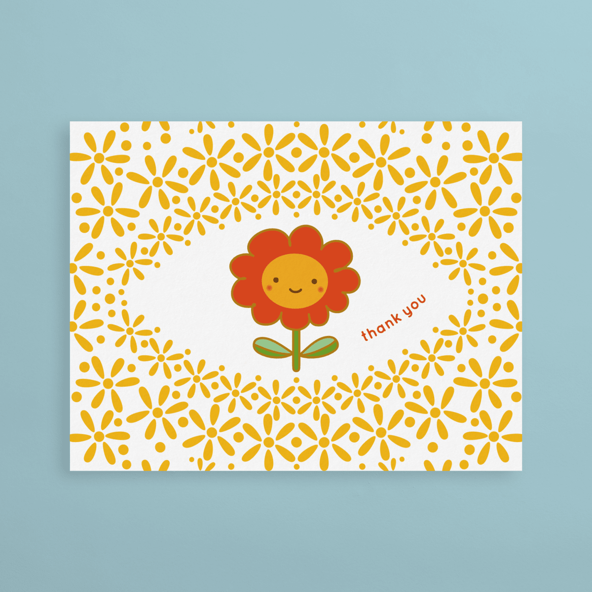 Sunny Blossom Thank You Thank You Card