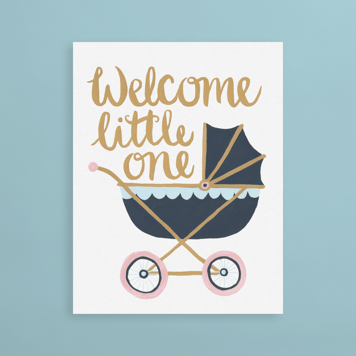 Welcome Little One-Baby Card - Expressive Paper