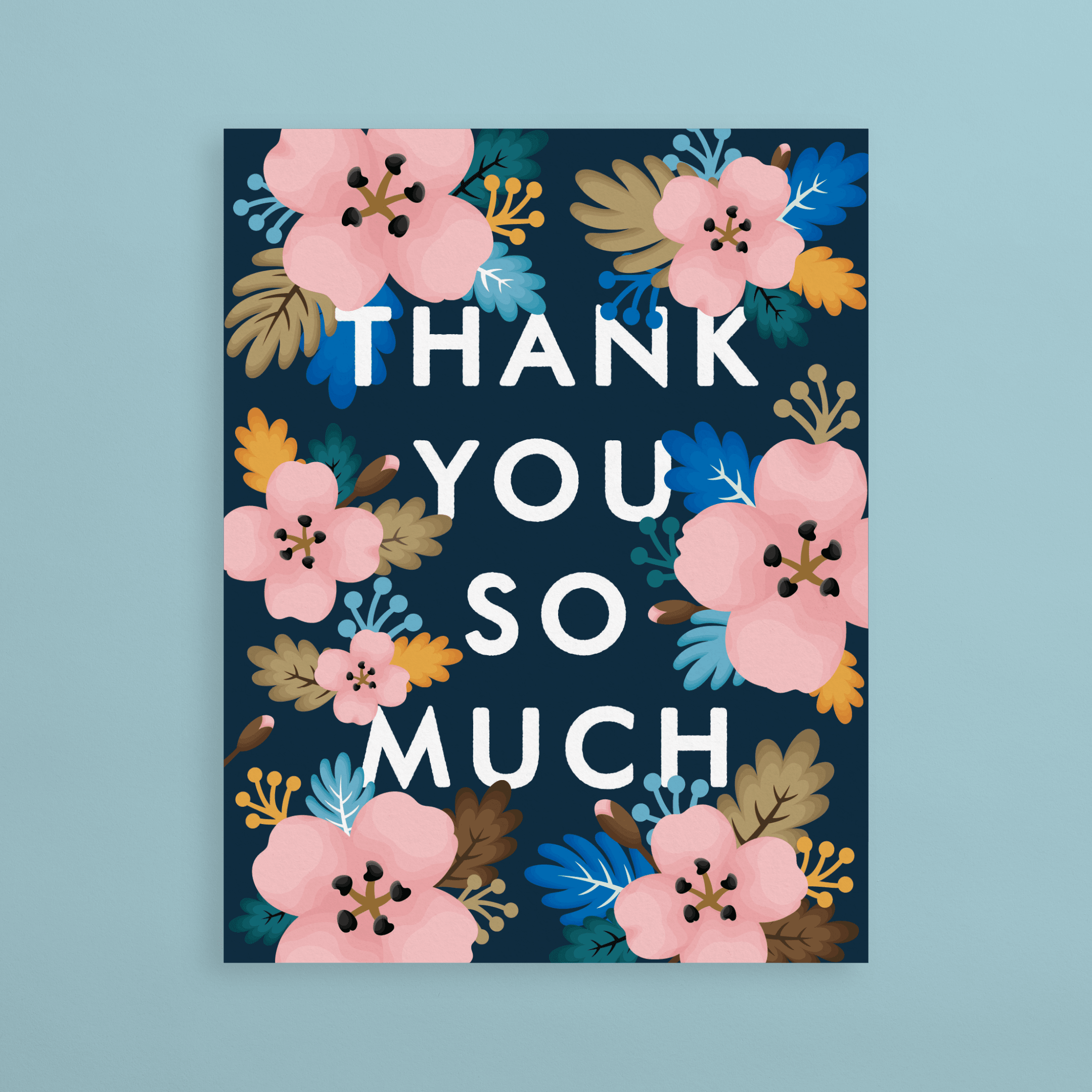 Azalea Thank You Card by Clap Clap | Postable