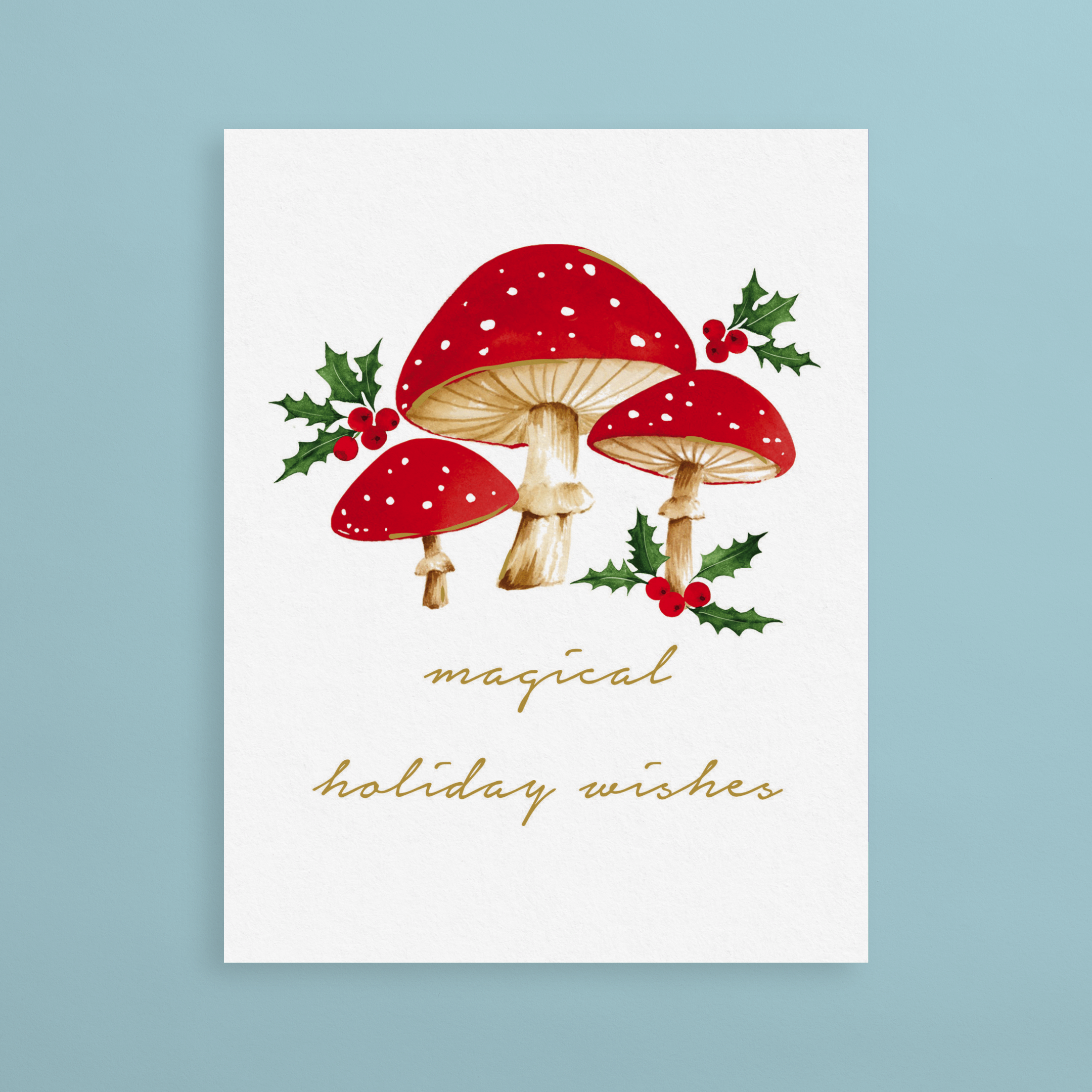 Magical Mushroom Baby Shower Invitations
