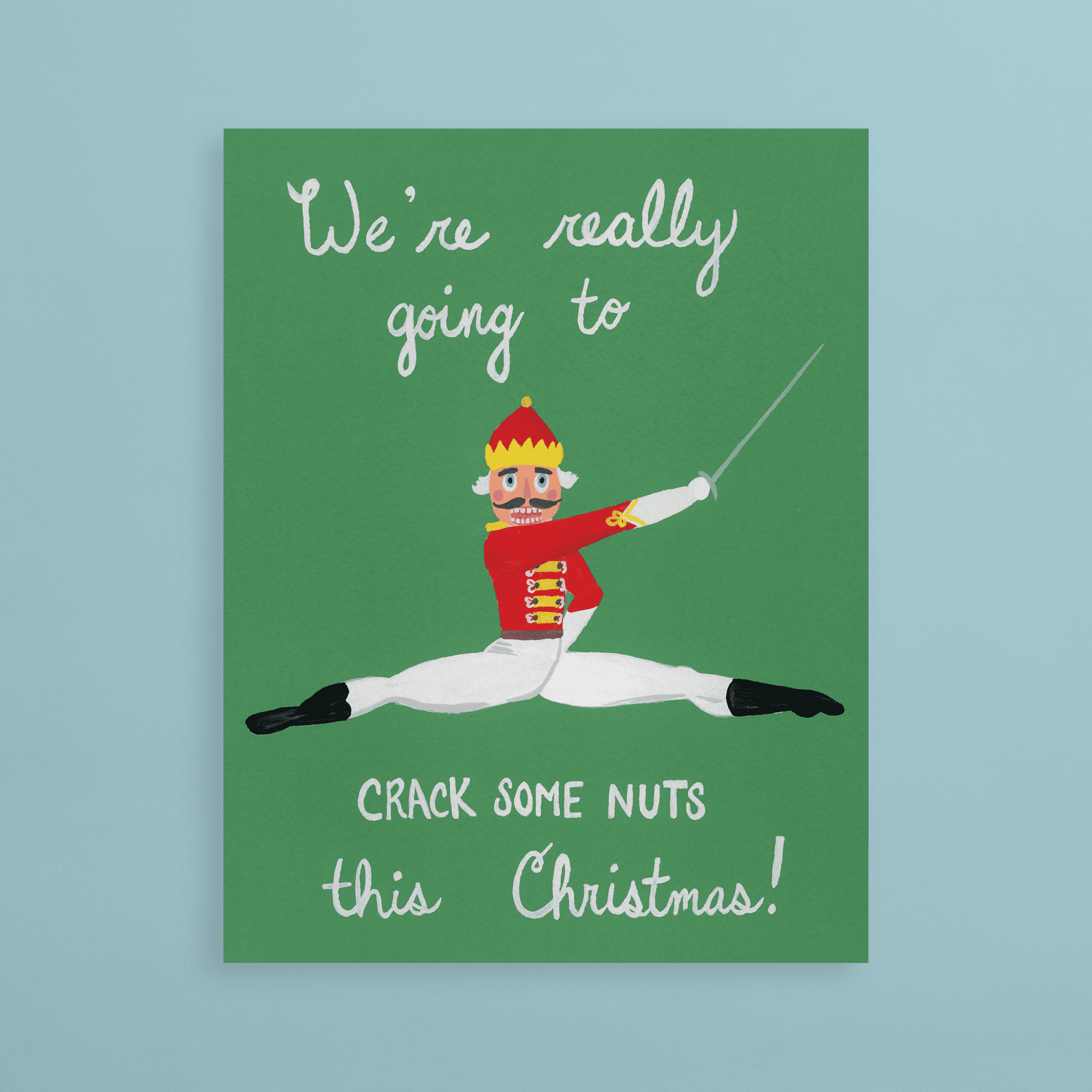 Elf Merry Christmas Card