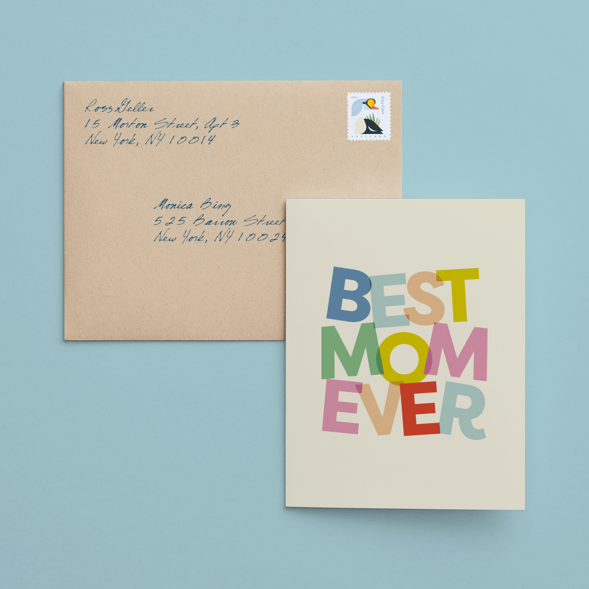 Best Mom Ever Card — Half Mile Handmade