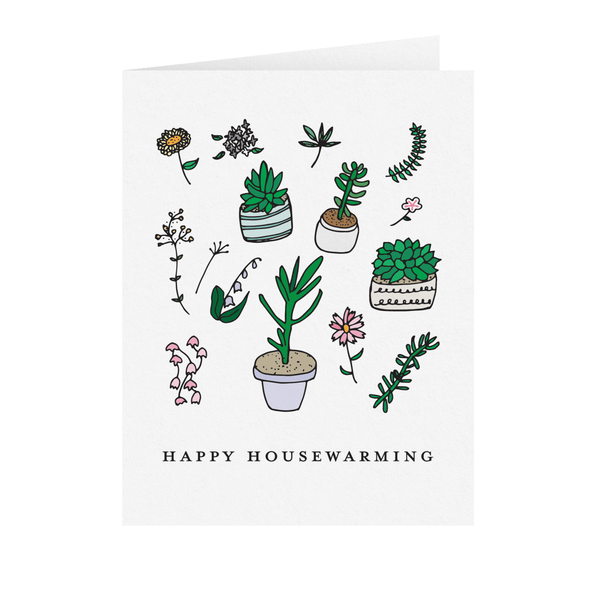 Housewarming Plants by Paula & Waffle | Postable