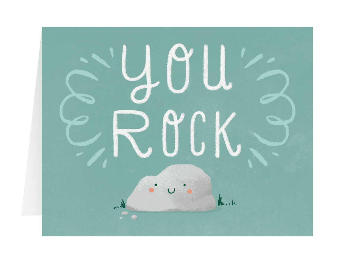 Thanks You Rock Novelty Gift For Teacher YOU ROCK Thank You Gift For