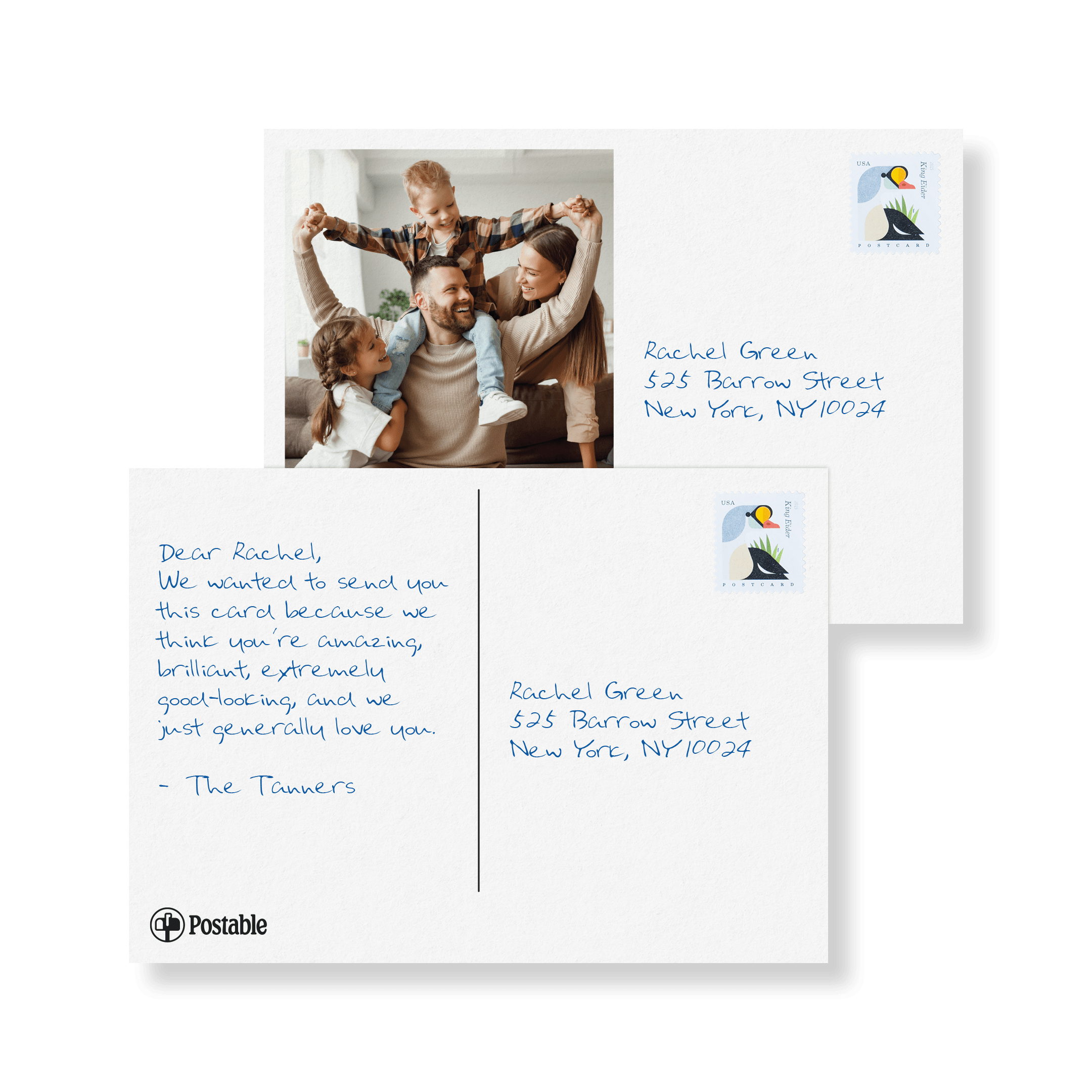 Myrtle Wedding Invite by Smudge Ink | Postable, image size:2160x2160