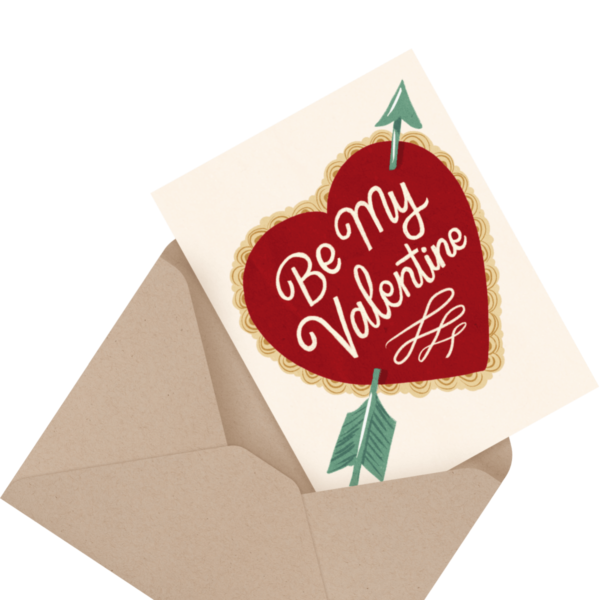adorable valentine's day card