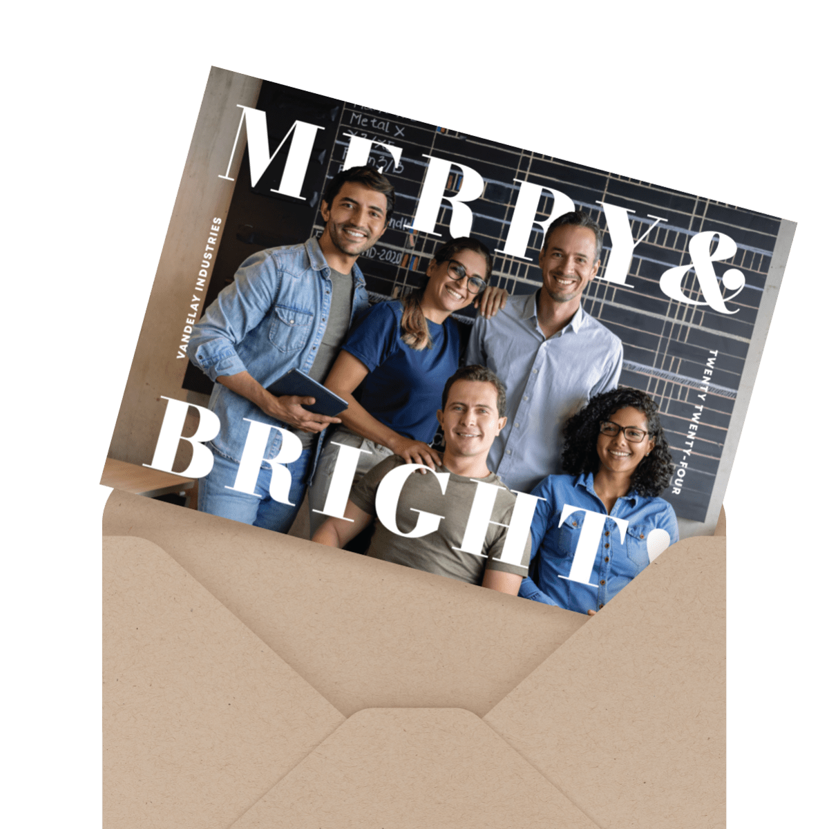 ornament company holiday card
