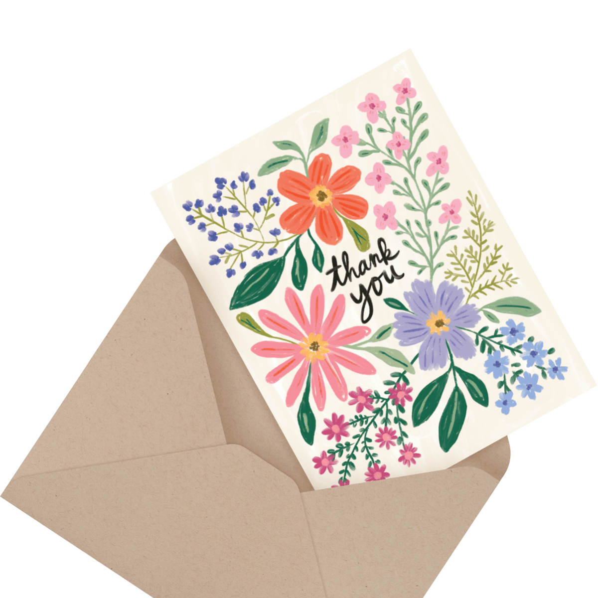 beautiful thank you card