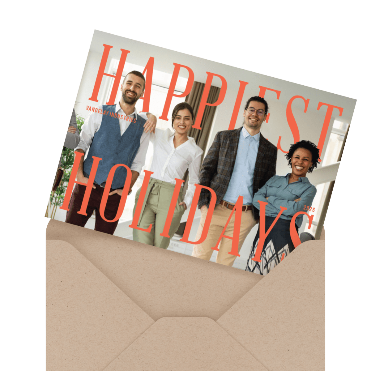 ornament company holiday card