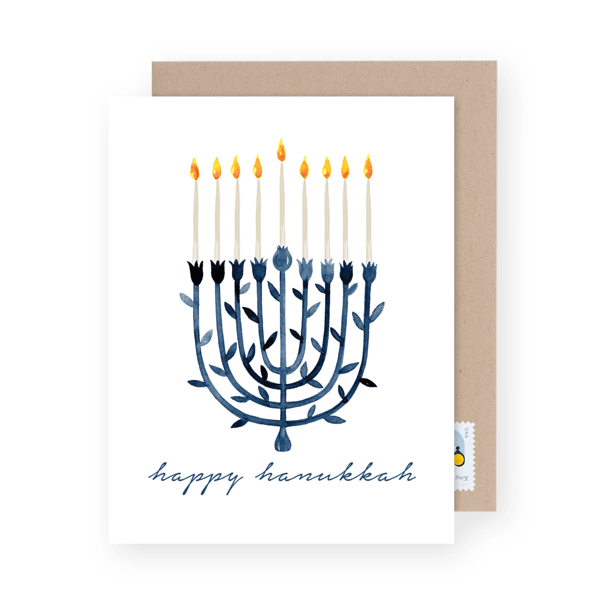 Bright Menorah Hanukkah