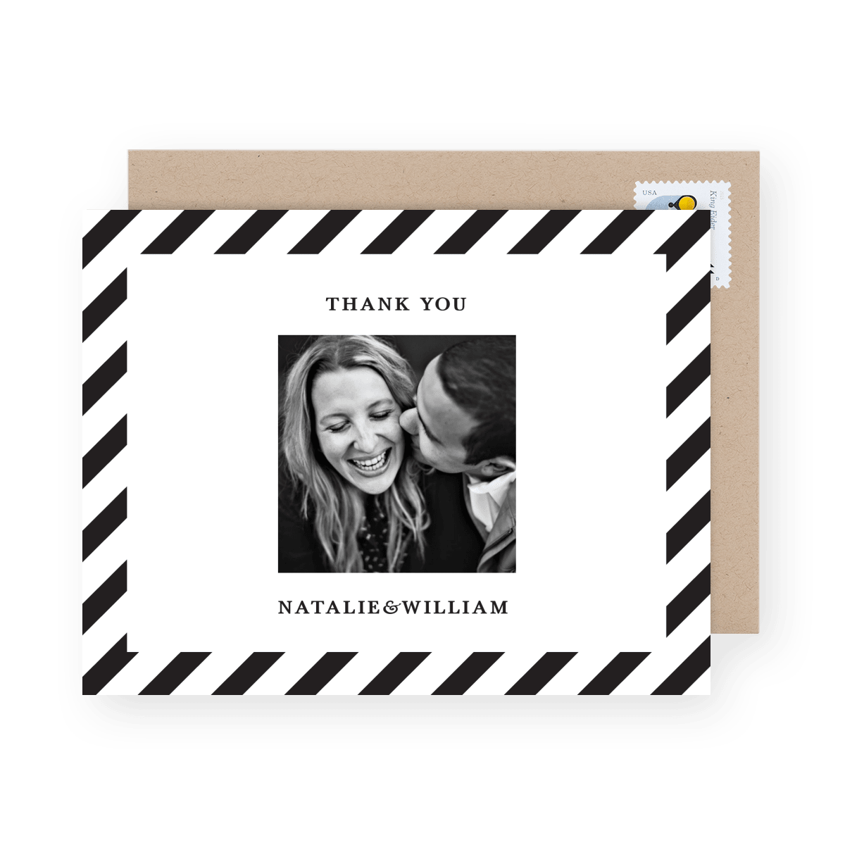 B&W Thank You