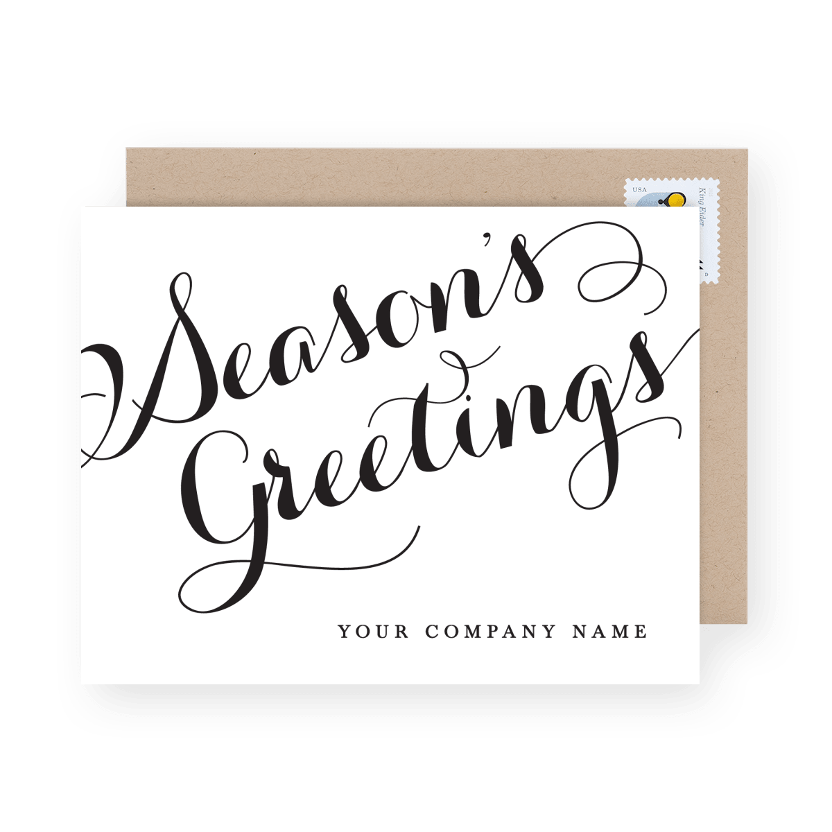 Season's Greetings Calligraphy