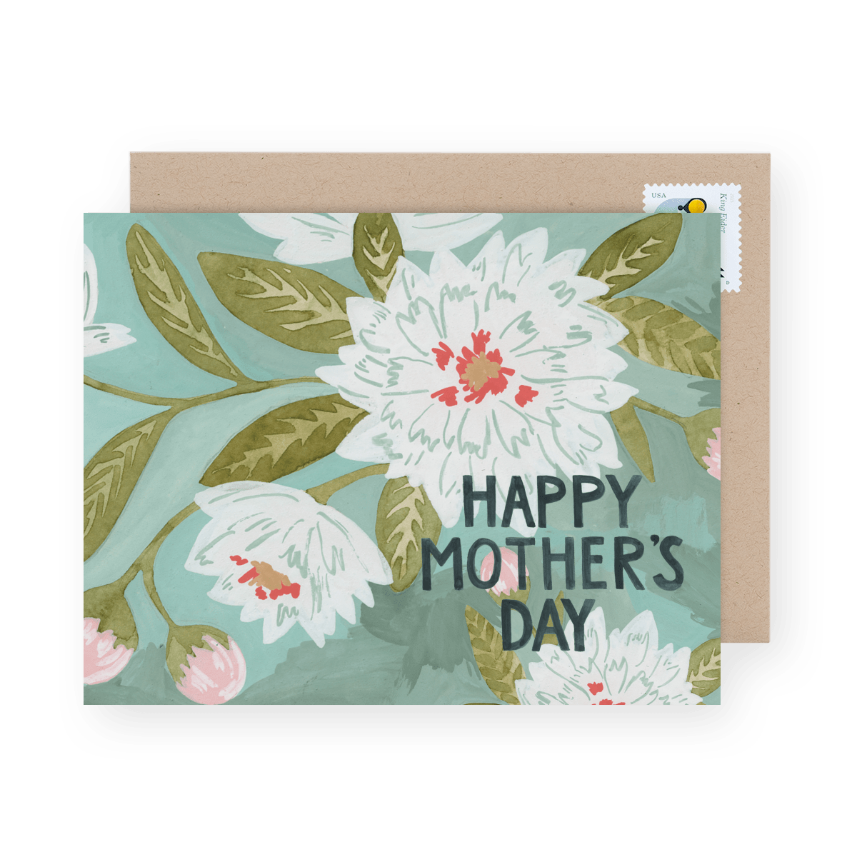 Mothers Day Blue Floral