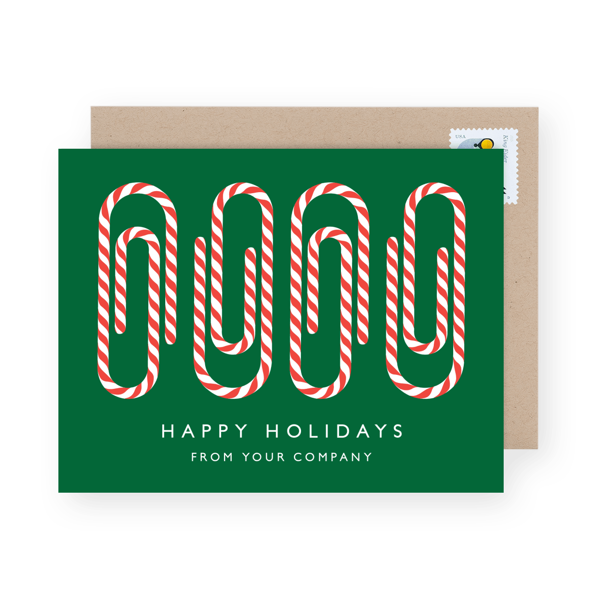 Candy Cane Paper Clips