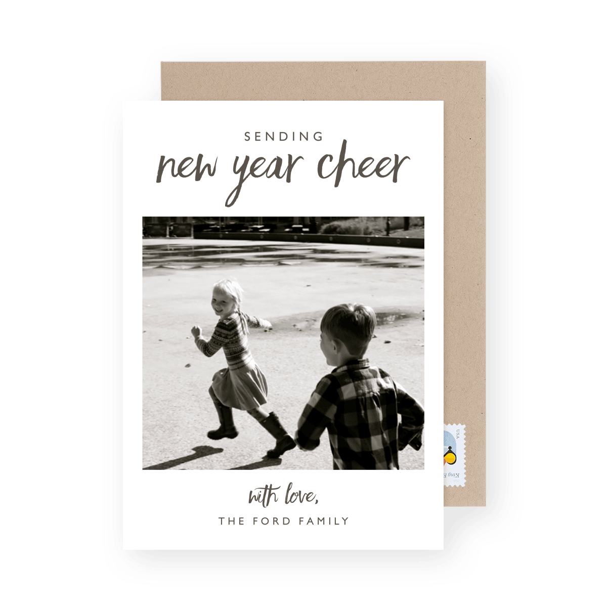 Brush New Year Cheer