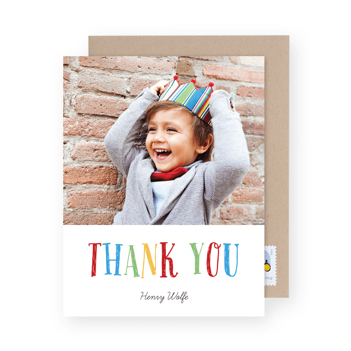 Multi Colored Thank You