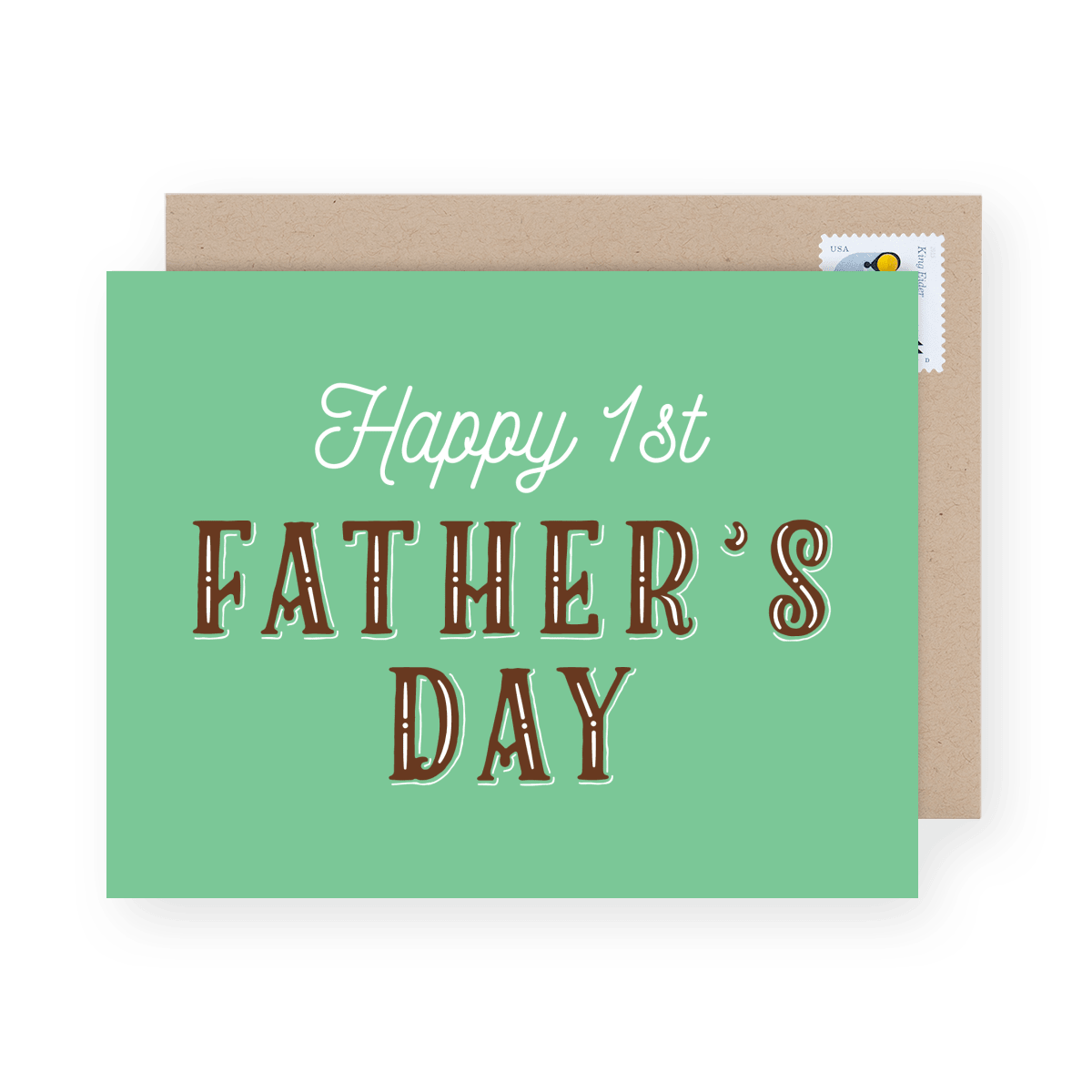 Mint Vintage First Father's Day