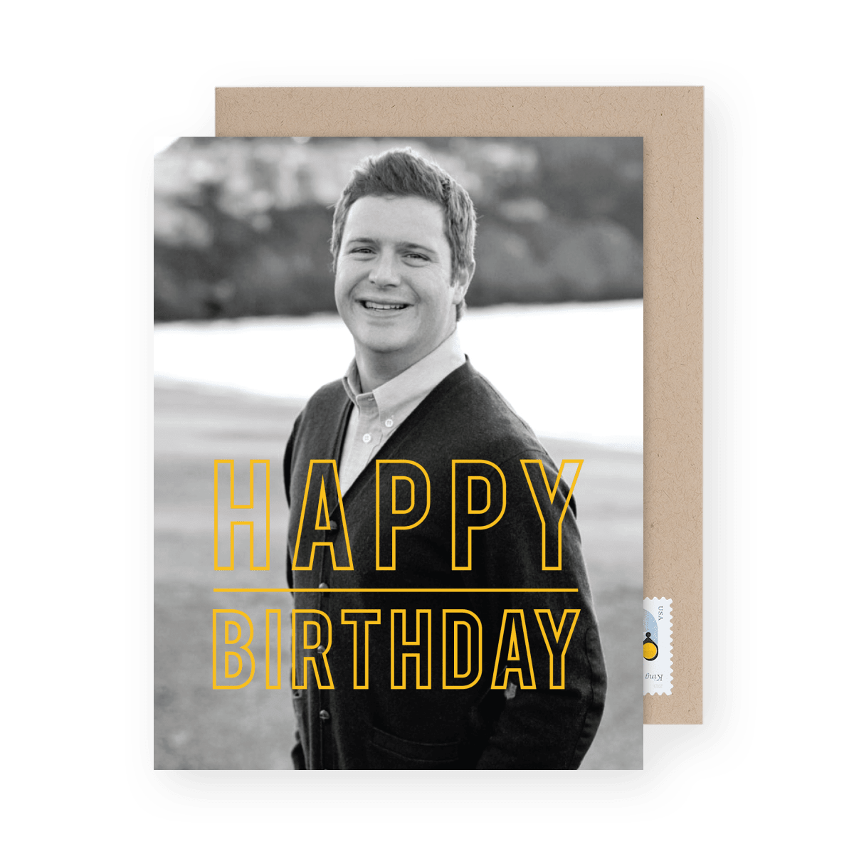 Yellow Overlay Birthday