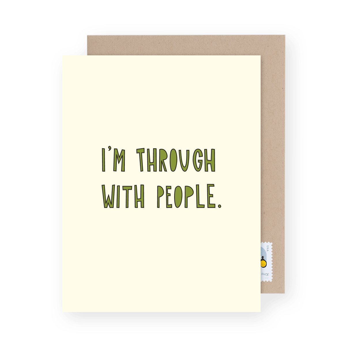 Through With People