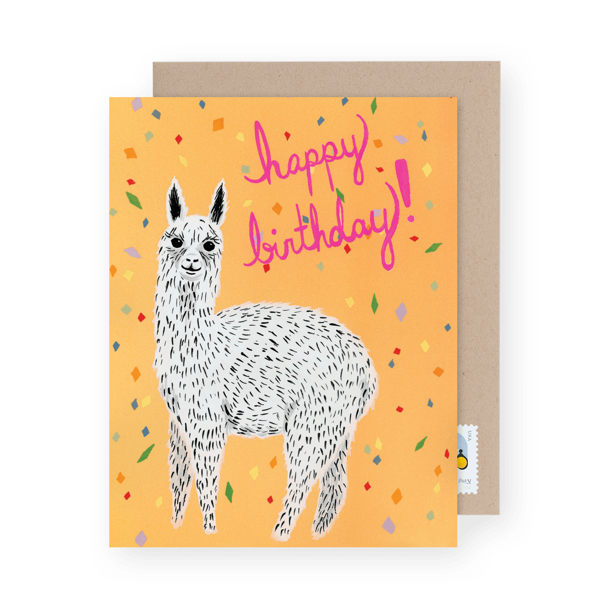 Birthday Alpaca