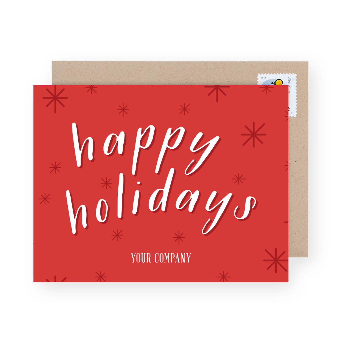 Simple Snowflake Holiday