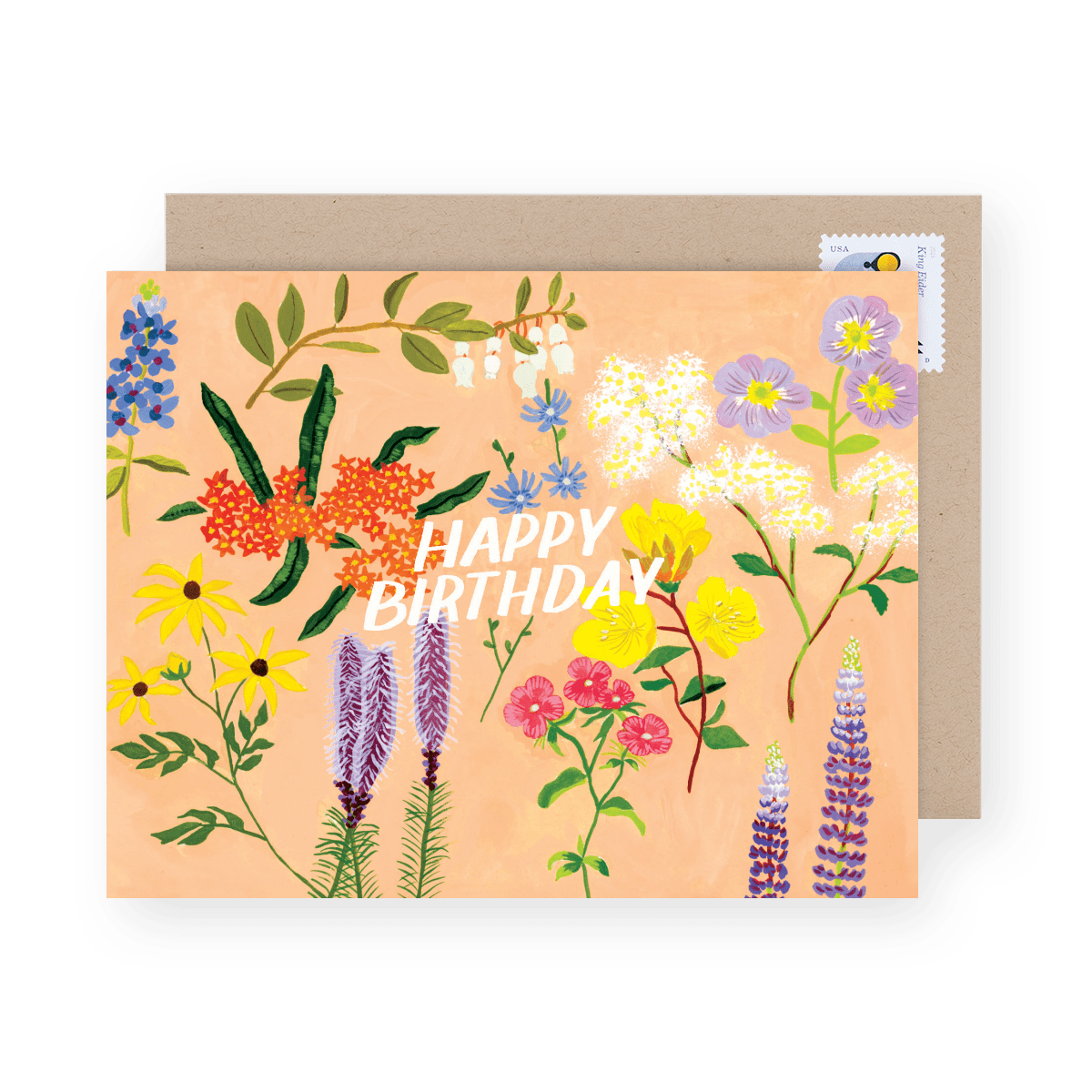 Pink Floral Birthday