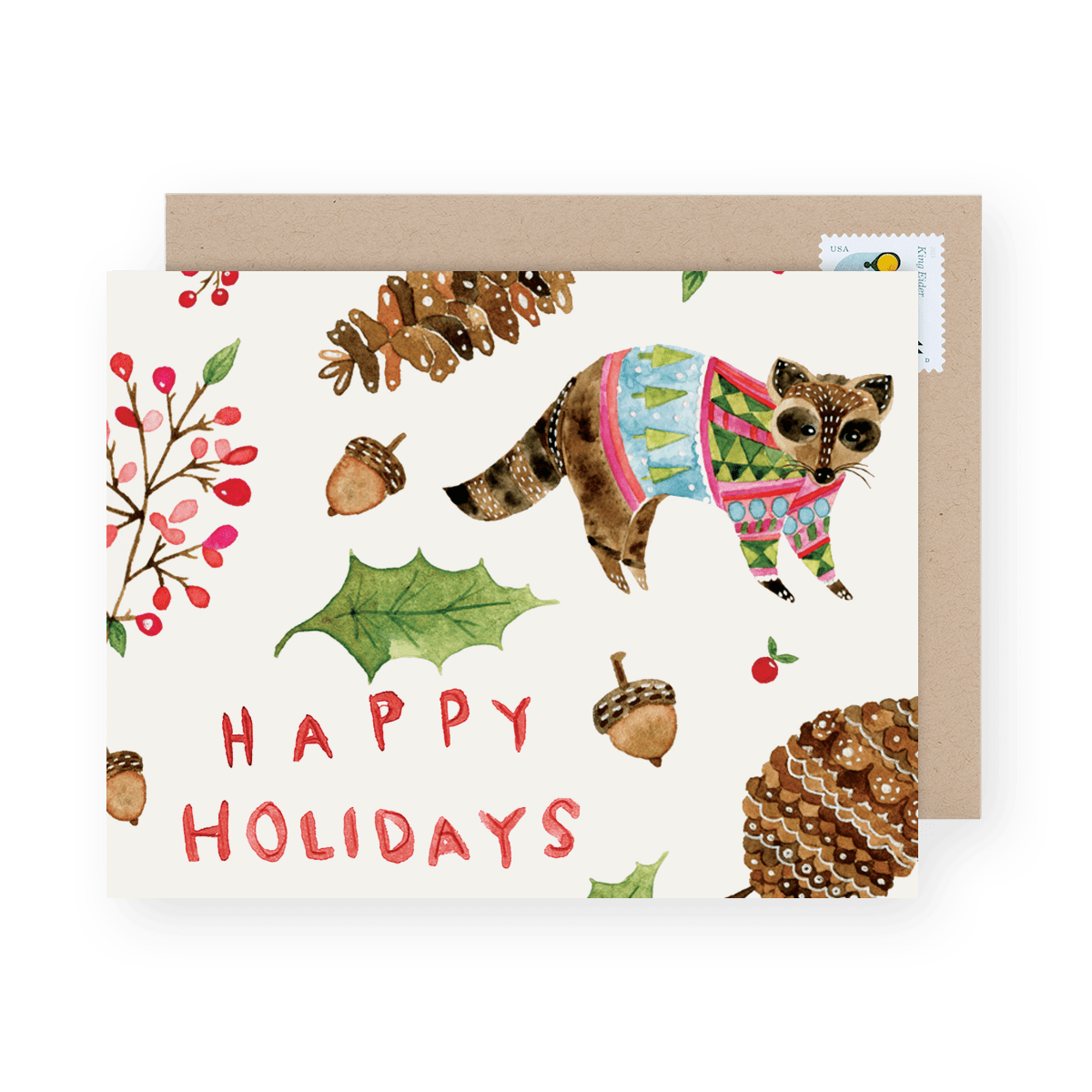 Holiday Raccoon