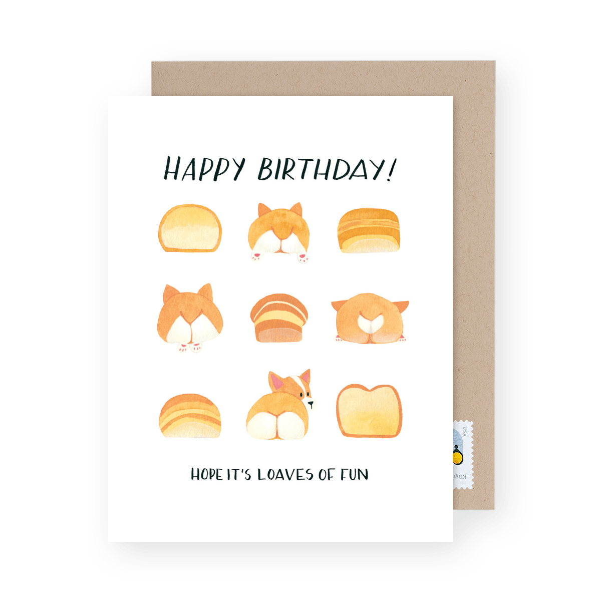 Corgi Butts Birthday