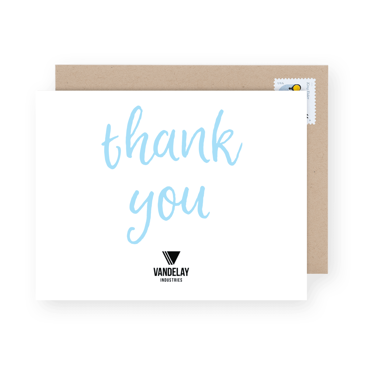 Handwriting Logo Card