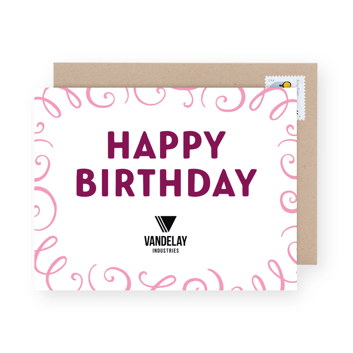 Swirl Border Business 