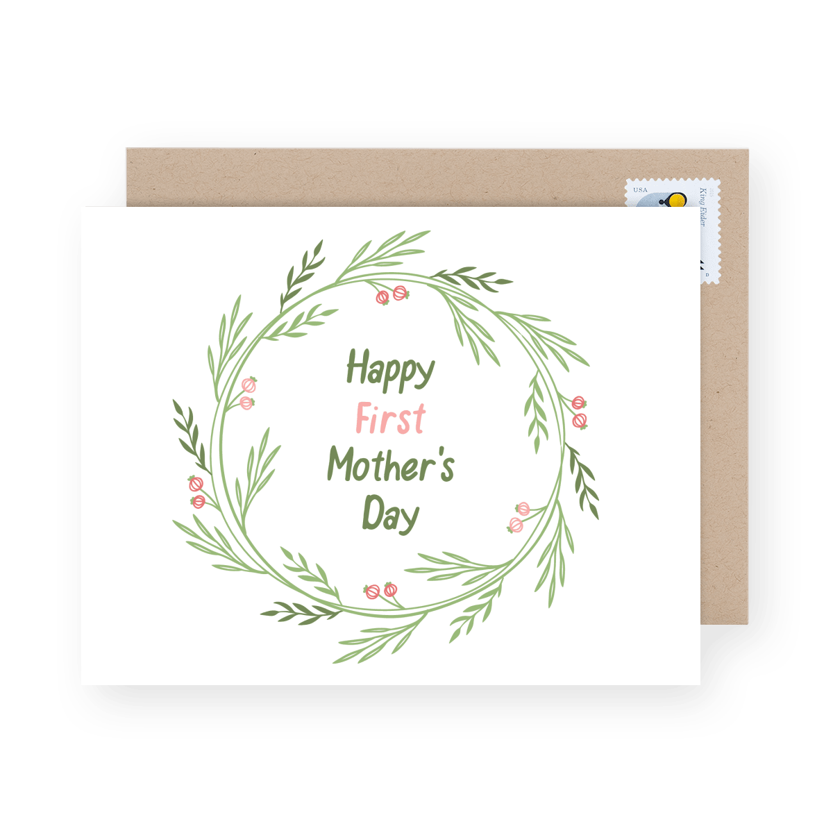 First Mother's Day Wreath