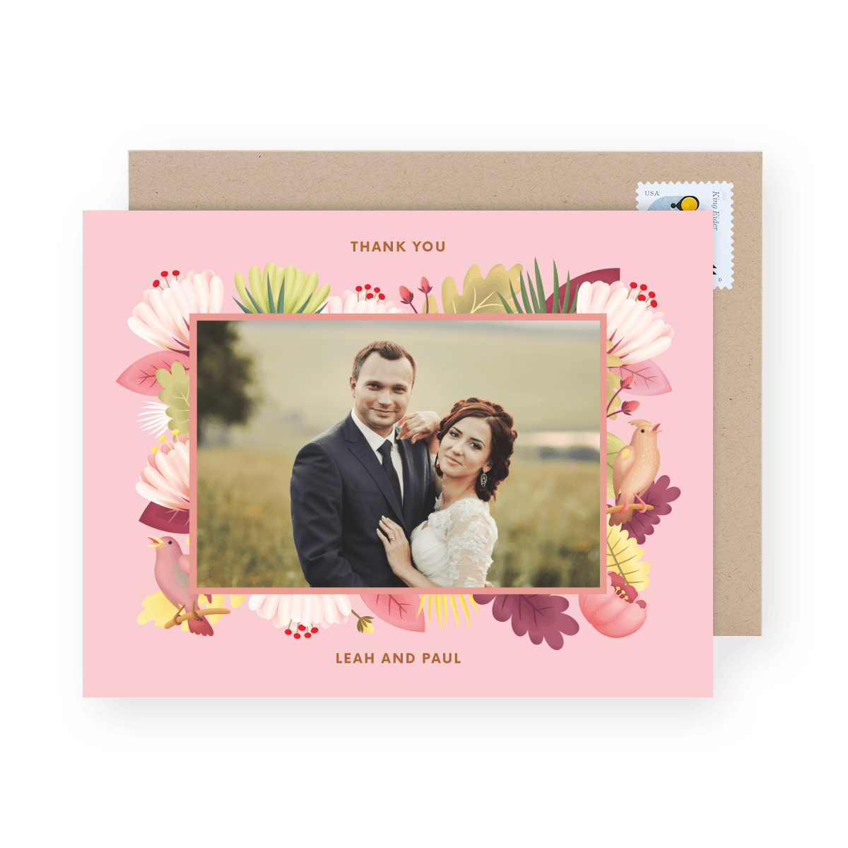 Tropical Frame Thanks