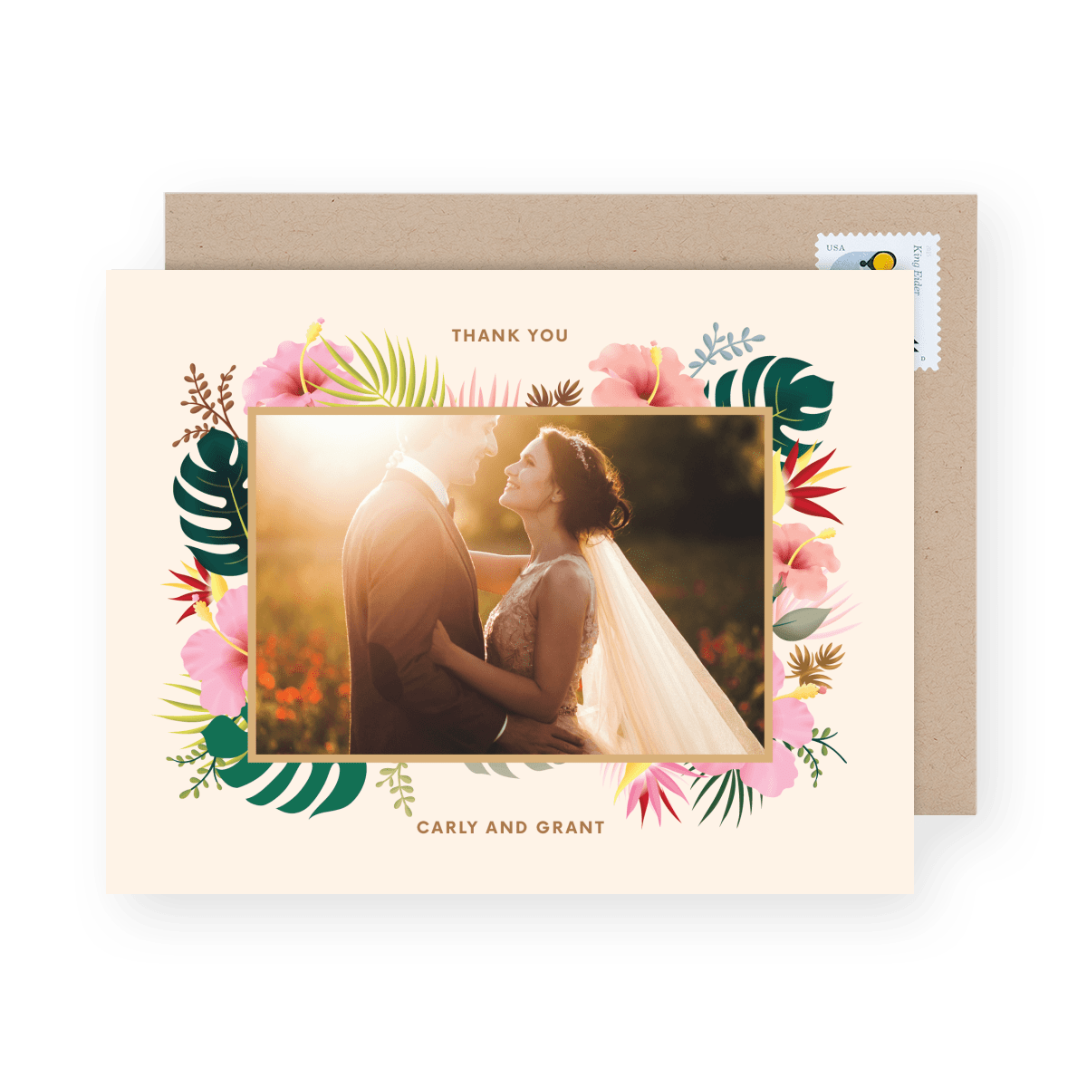 Tropical Leaf Frame