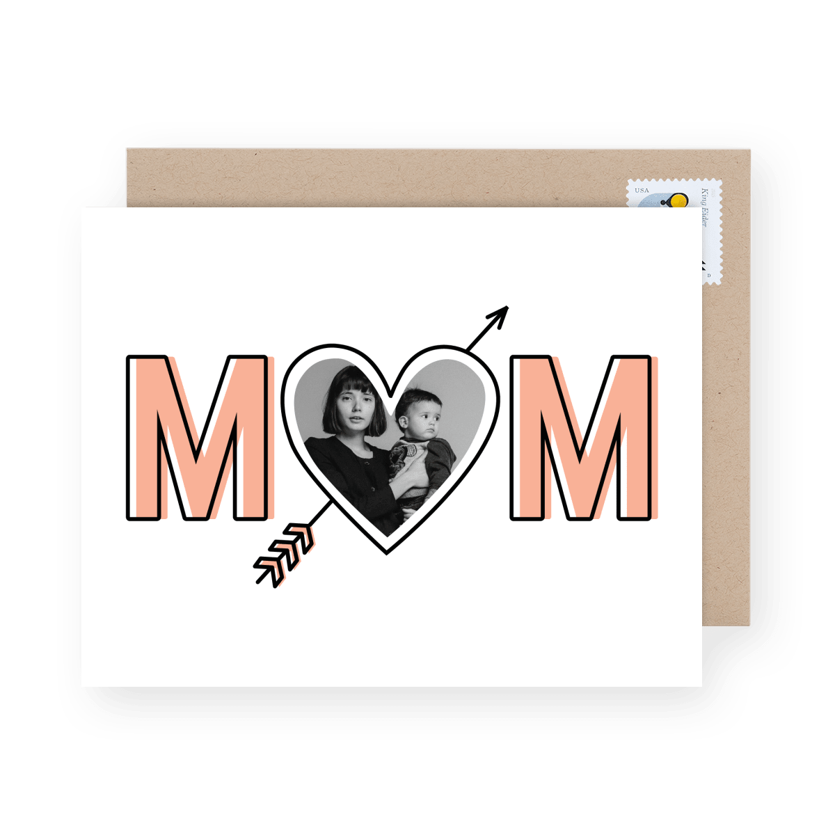 Bold Mom Outline