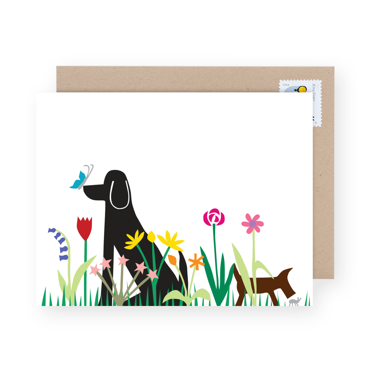 Dogs In The Garden