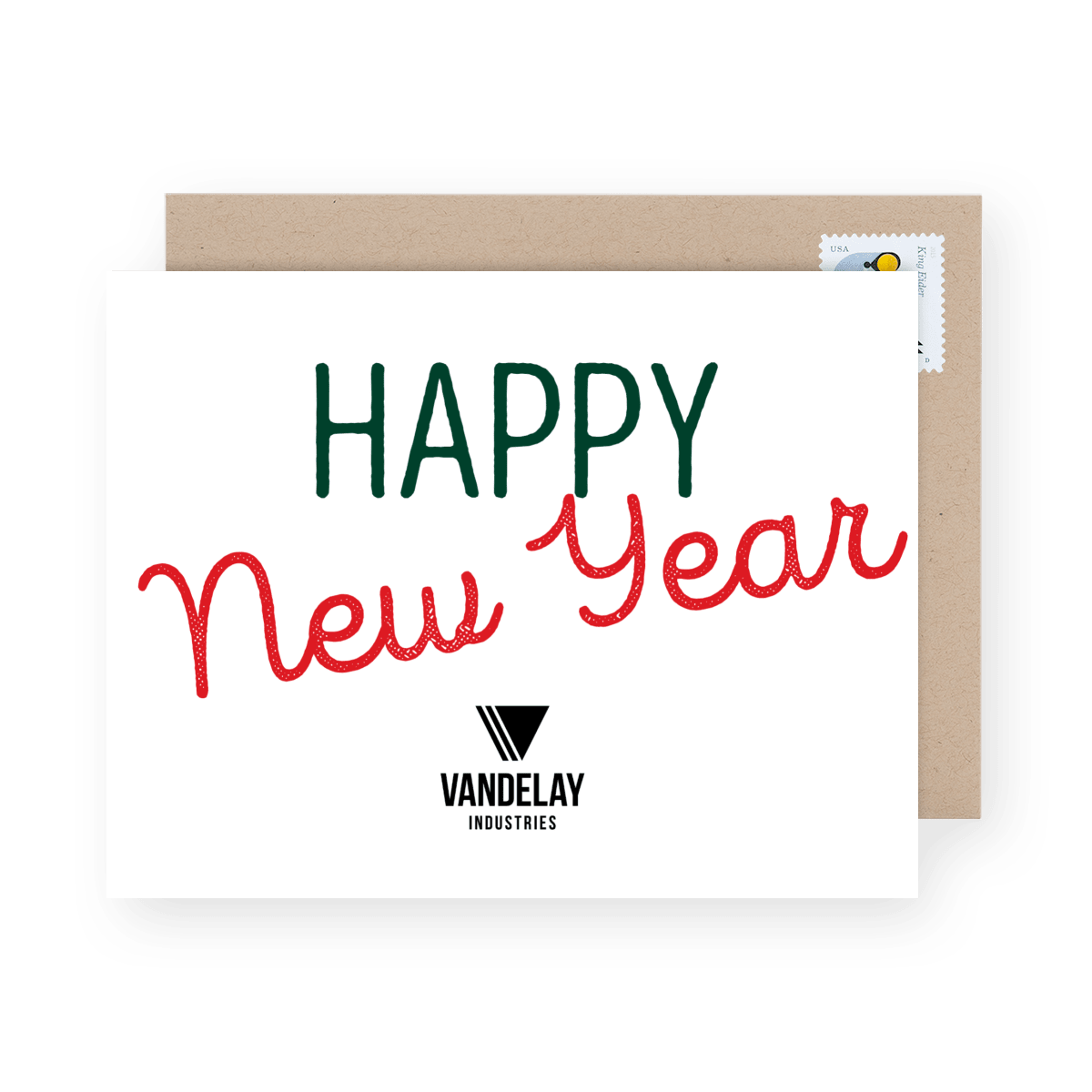 Business Logo With Message New Year